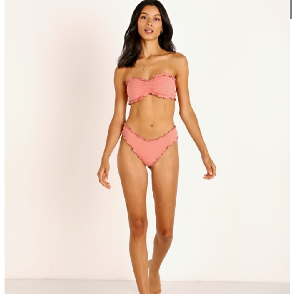 Indah Tobias Med Coverage Bikini Bottom